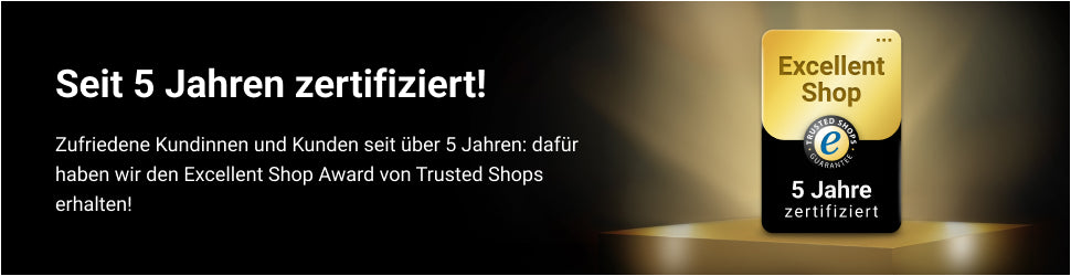 Der Nuindie.shop wurde mit dem Excellent Shop Award von Trusted Shops ausgezeichnet
