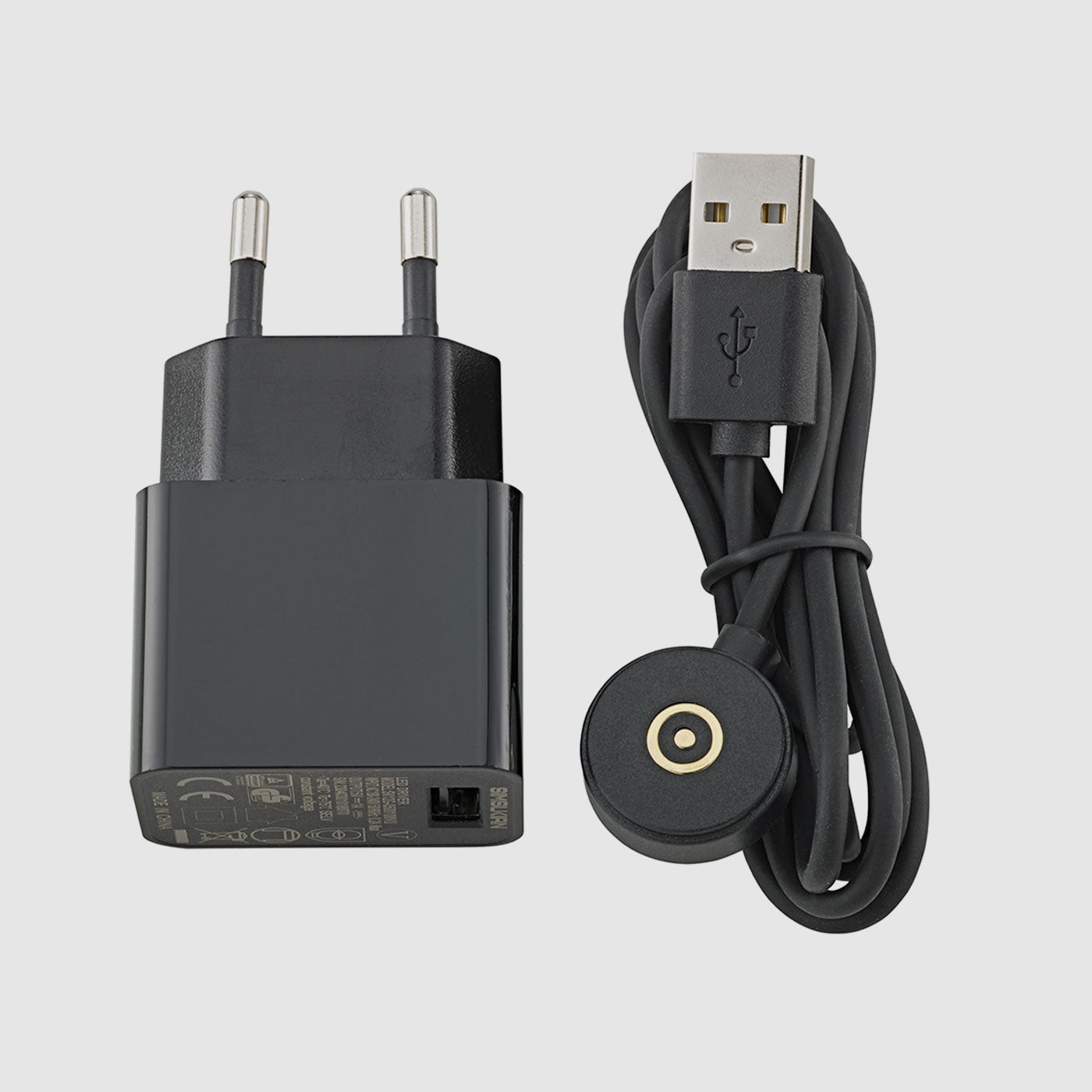 Sigor Nuindie Easy-Connect Pug Ladekabel schwarz