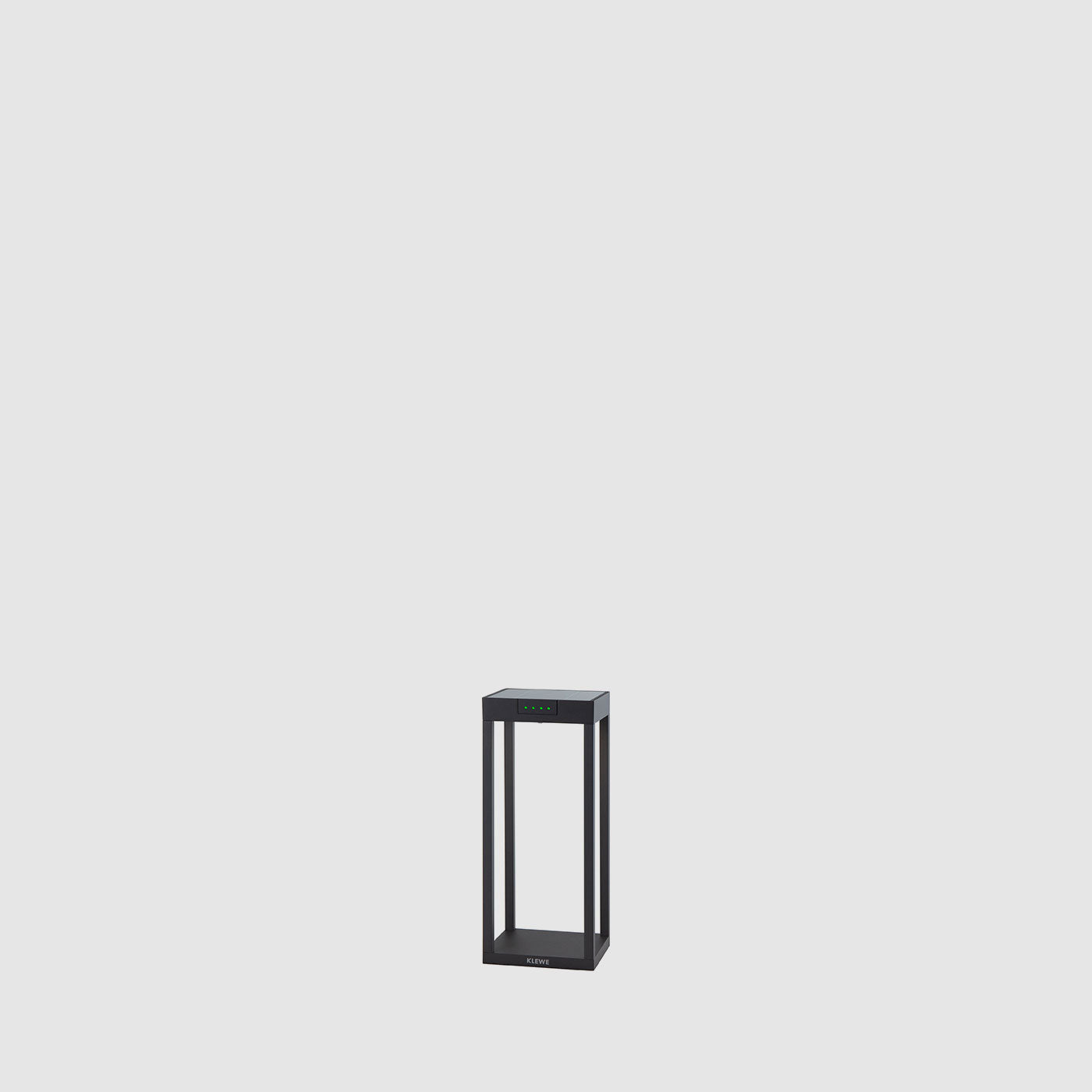 Klewe Radia 350 mm Akku-Solarleuchte für den Garten (145 x 145 mm)