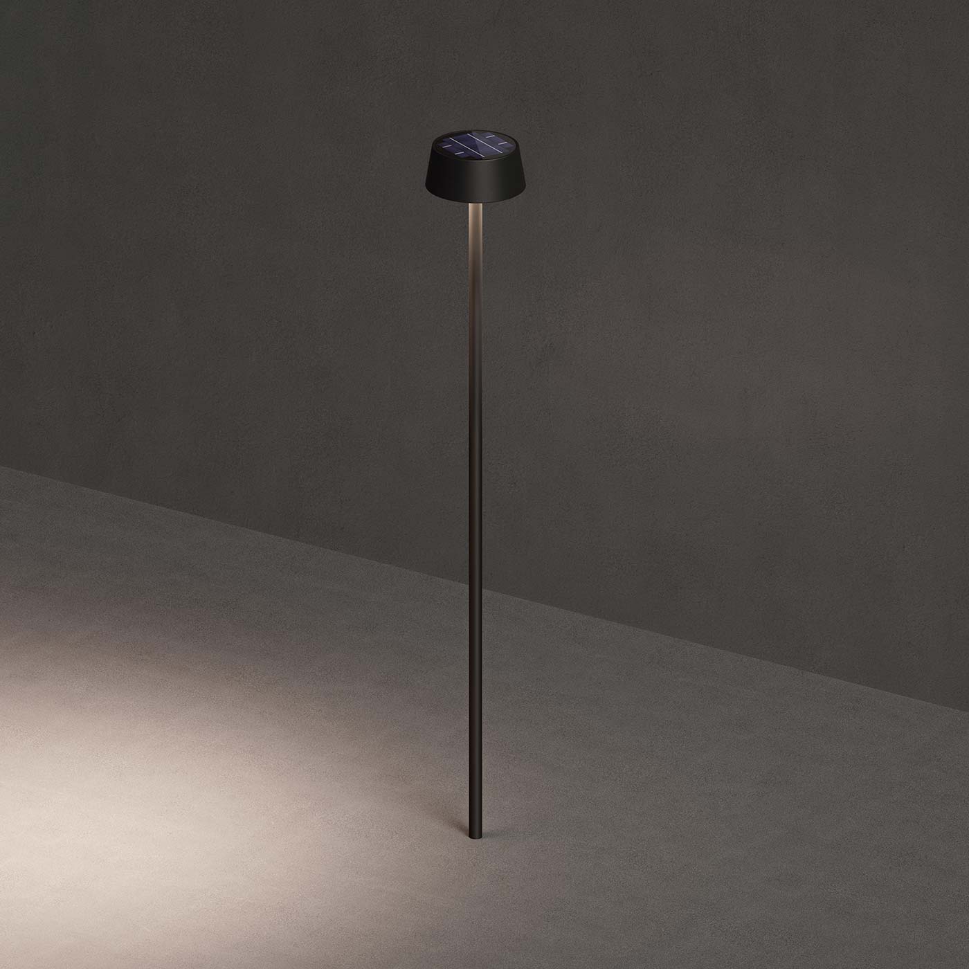 Klewe Sundress kabellose Akku-Laterne mit Solarpanel im Detail