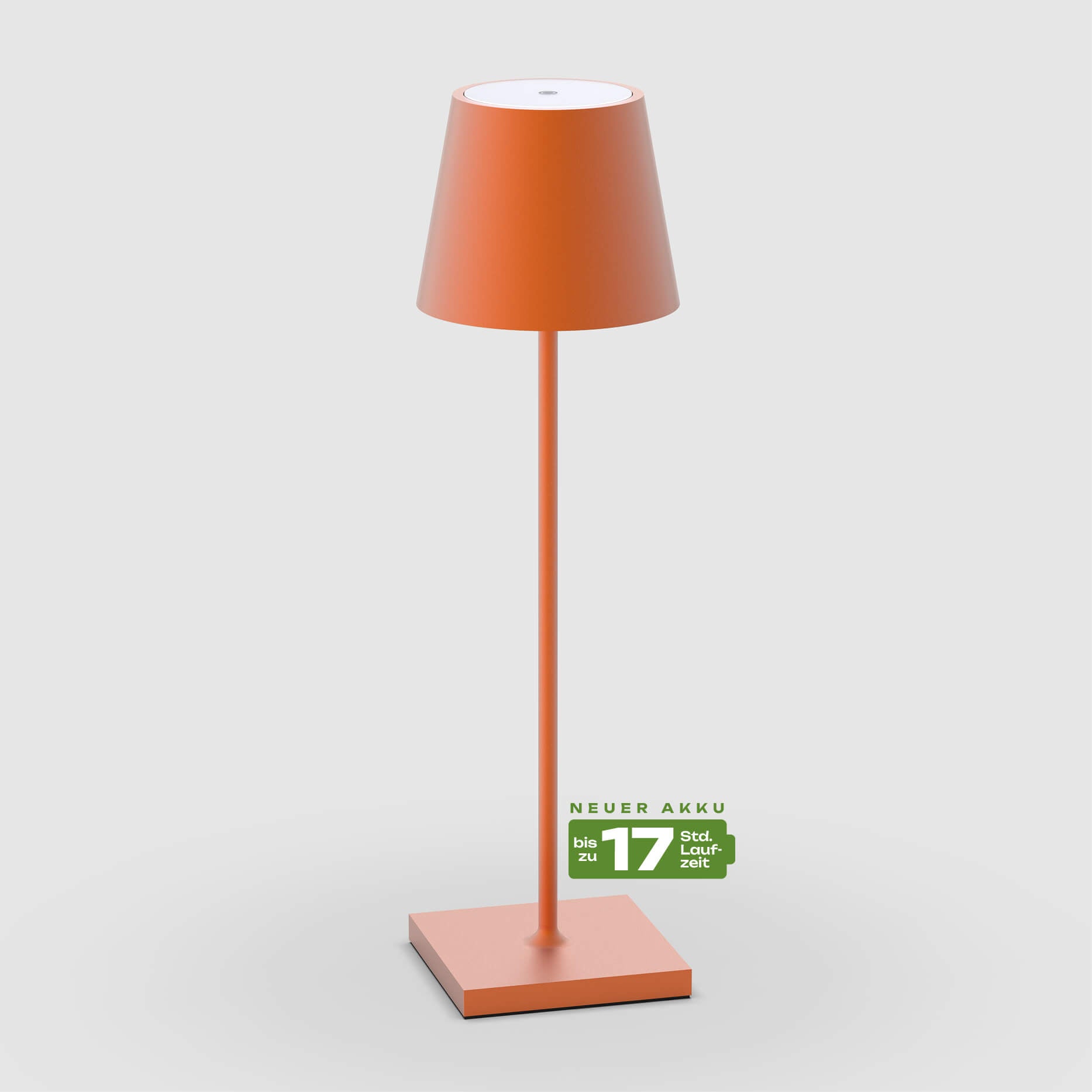 Sigor Nuindie 2.0 Akku-Tischleuchte in #Farbe_Glutorange