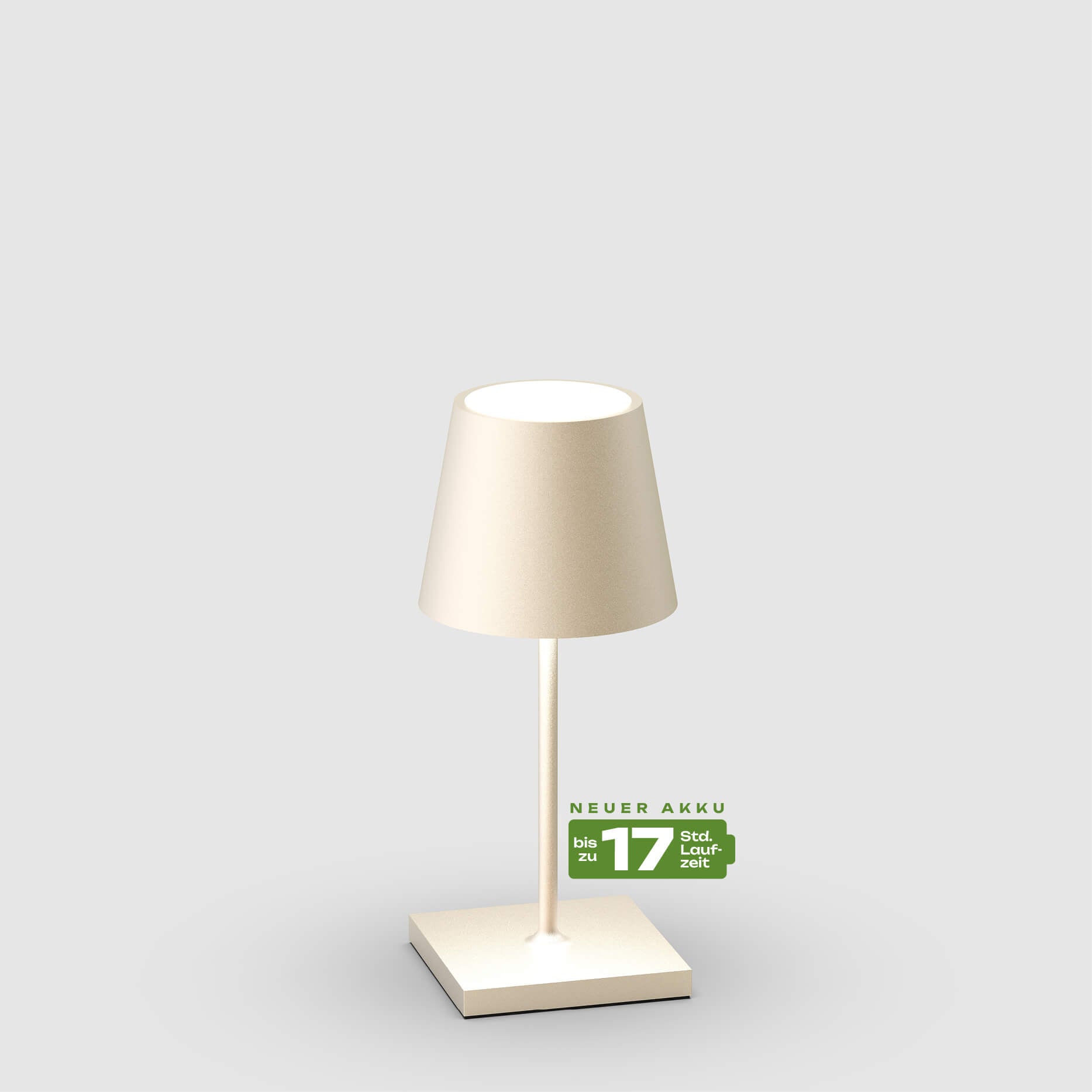 Sigor Nuindie 2.0 Mini Akku-Tischleuchte in #Farbe_Dünenbeige