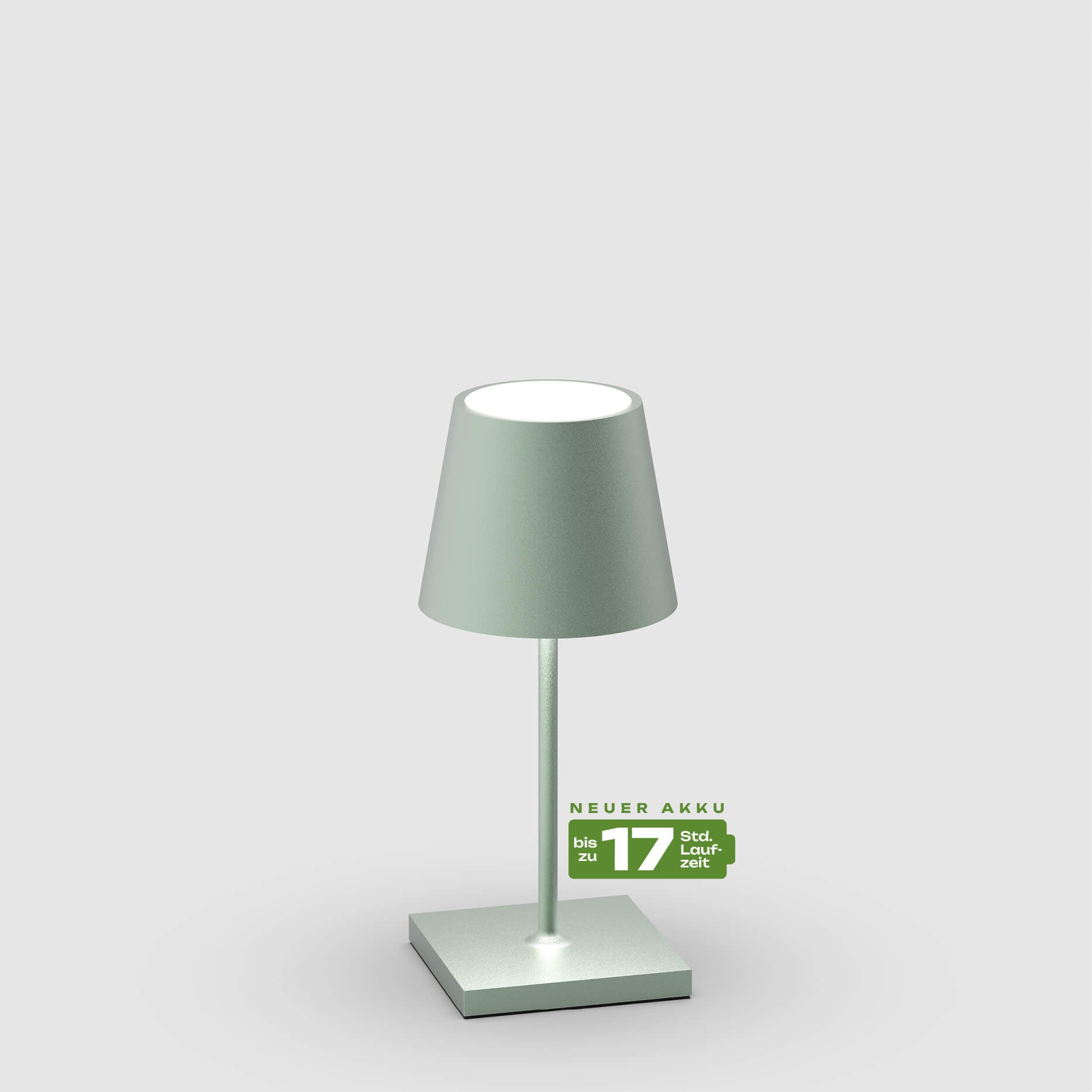 Sigor Nuindie 2.0 Mini Akku-Tischleuchte in #Farbe_Salbeigrün