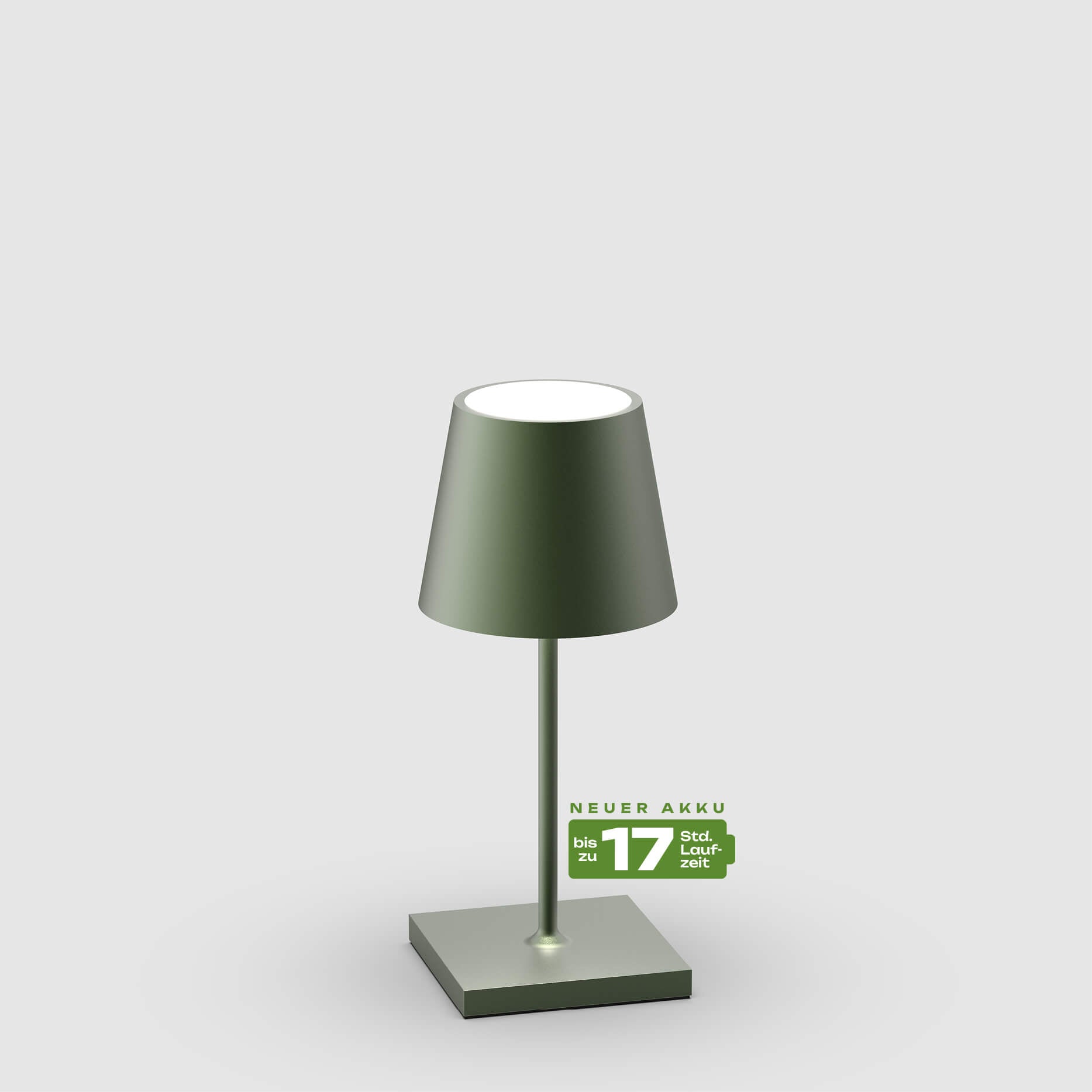 Sigor Nuindie 2.0 Mini Akku-Tischleuchte in #Farbe_Tannengrün