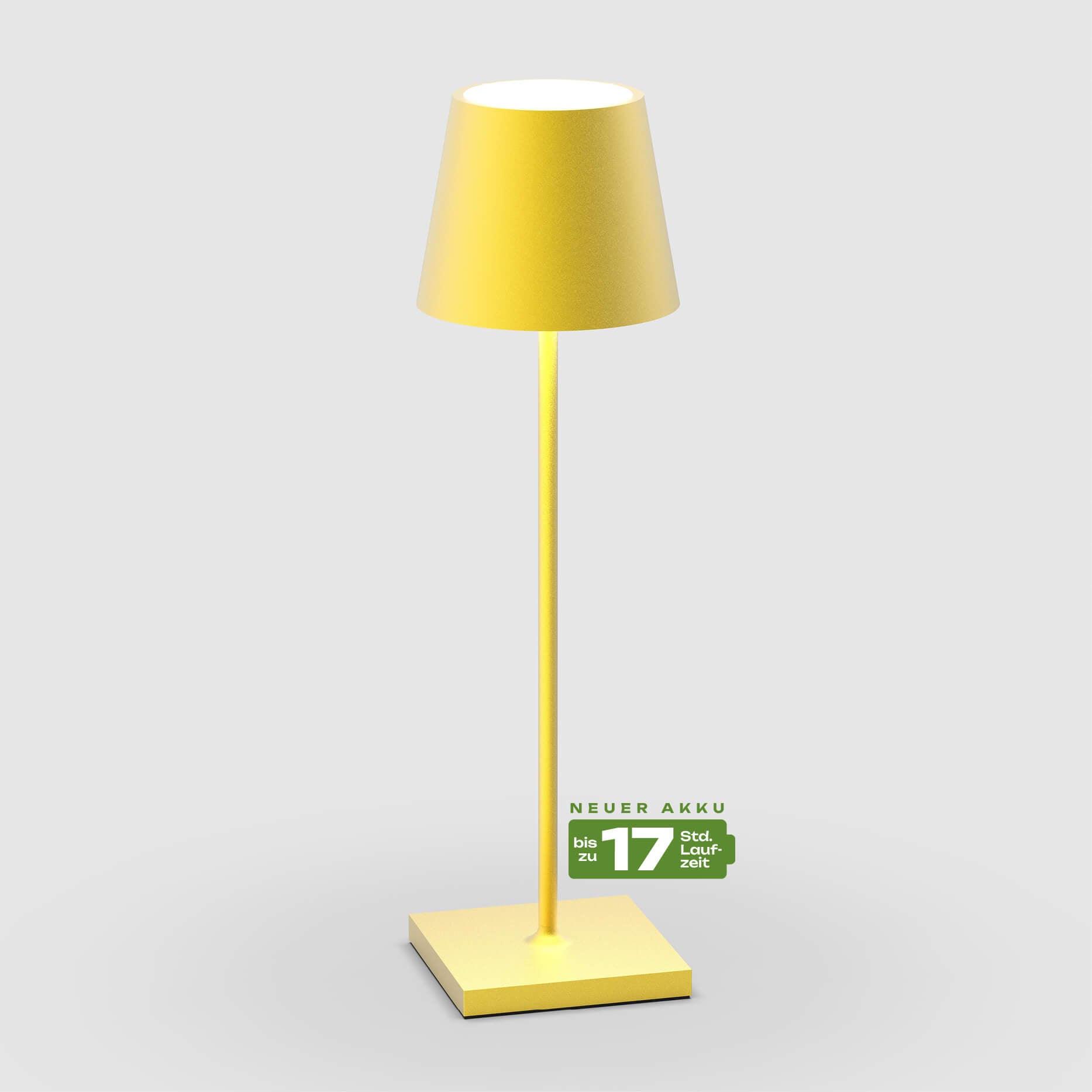 Sigor Nuindie 2.0 Akku-Tischleuchte in #Farbe_Sonnengelb