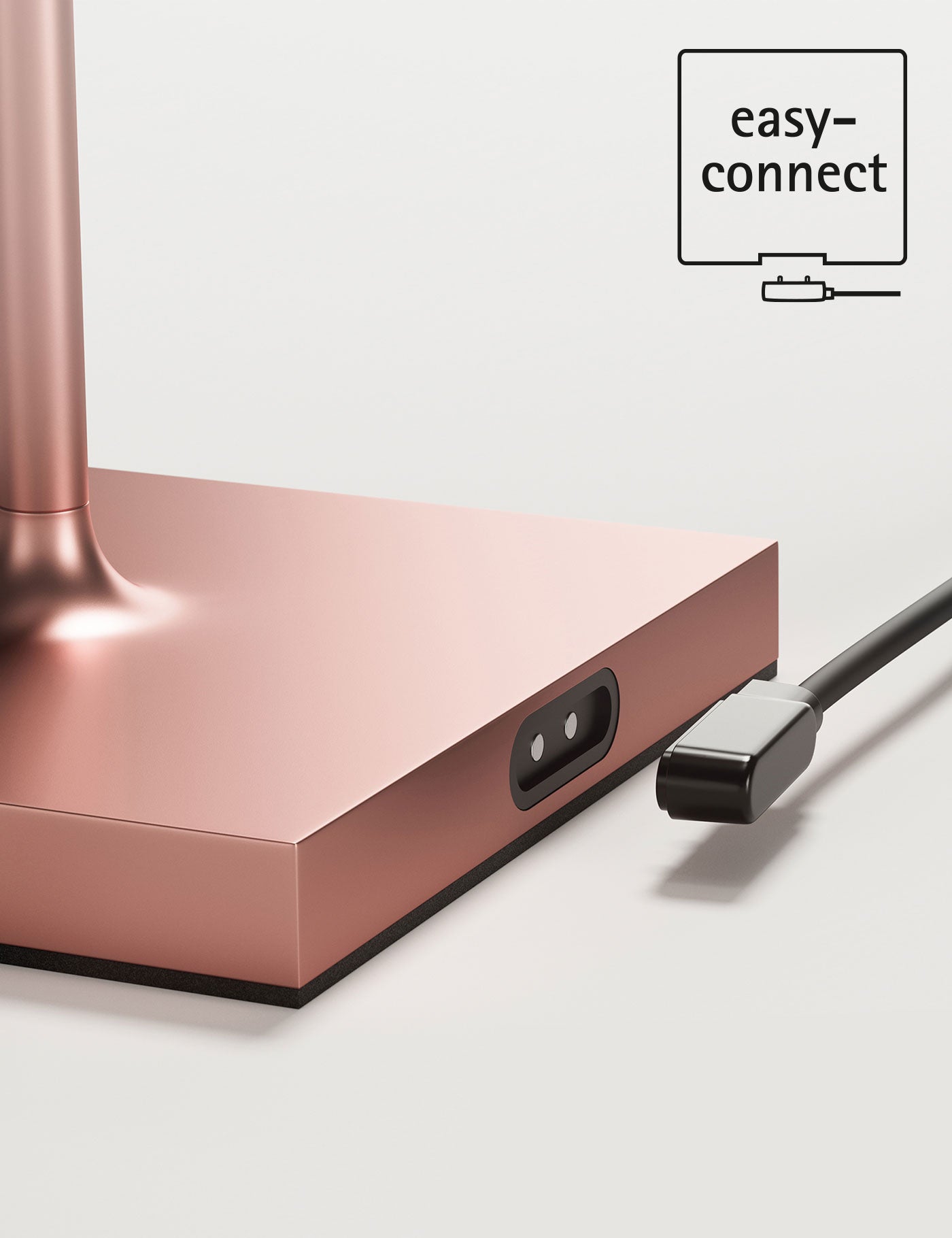 Sigor Nuindie Mini Akku-Tischleuchte, Roségold - Nulife Programm