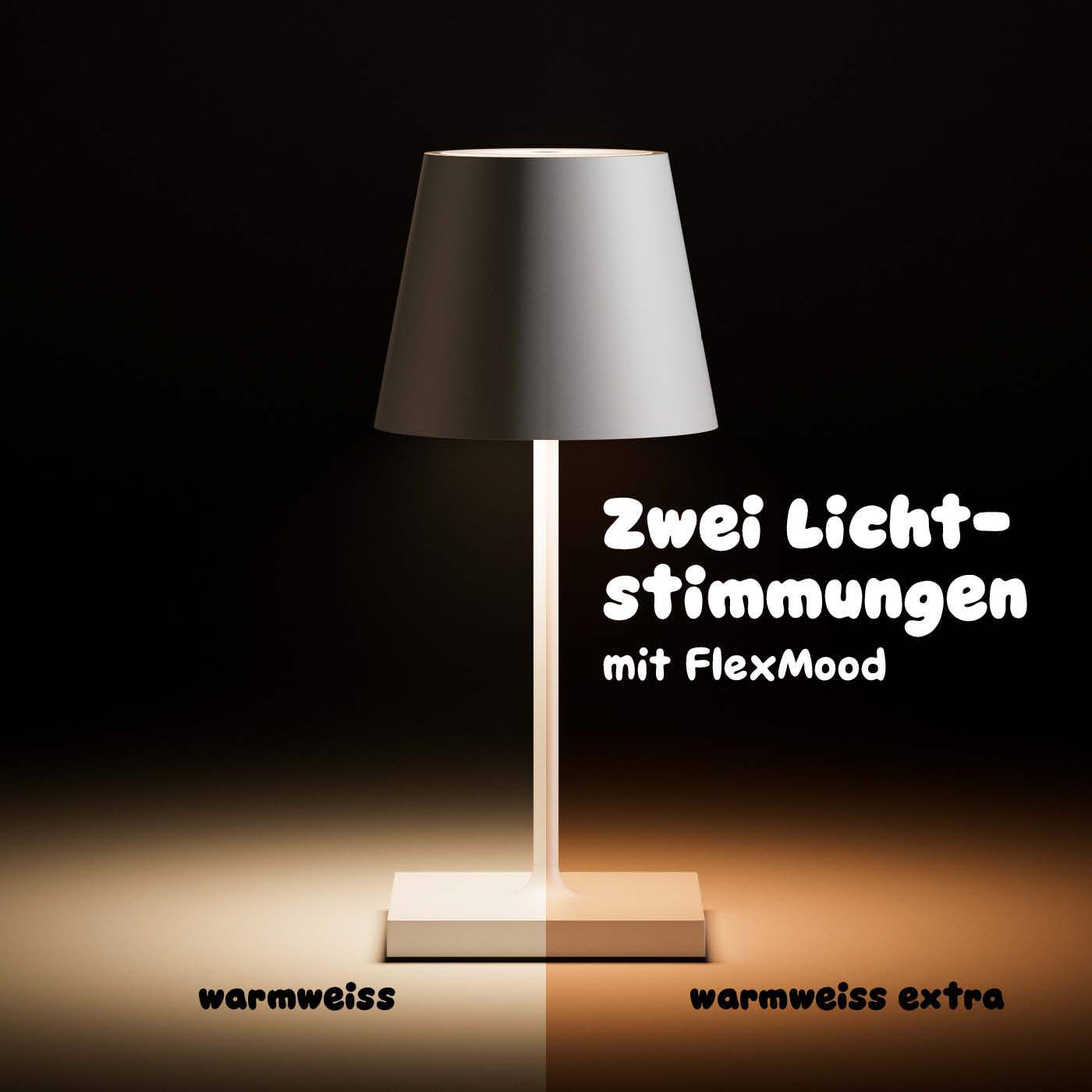 Nuindie Mini mit 2 verschiedenen Lichtstimmungen