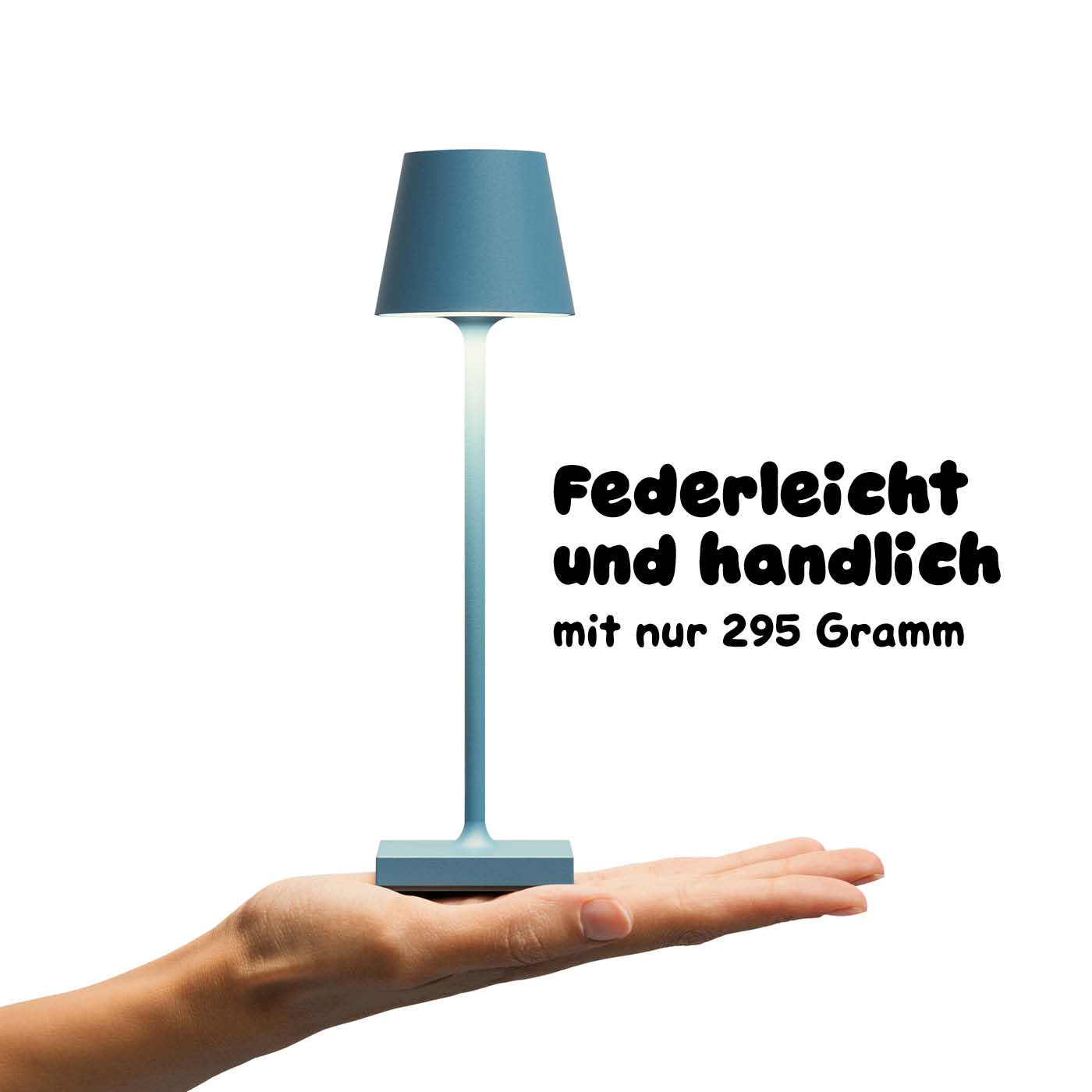 Federleicht: Sigor Nuindie pocket Akku-Leuchte in #Farbe_Delfinblau