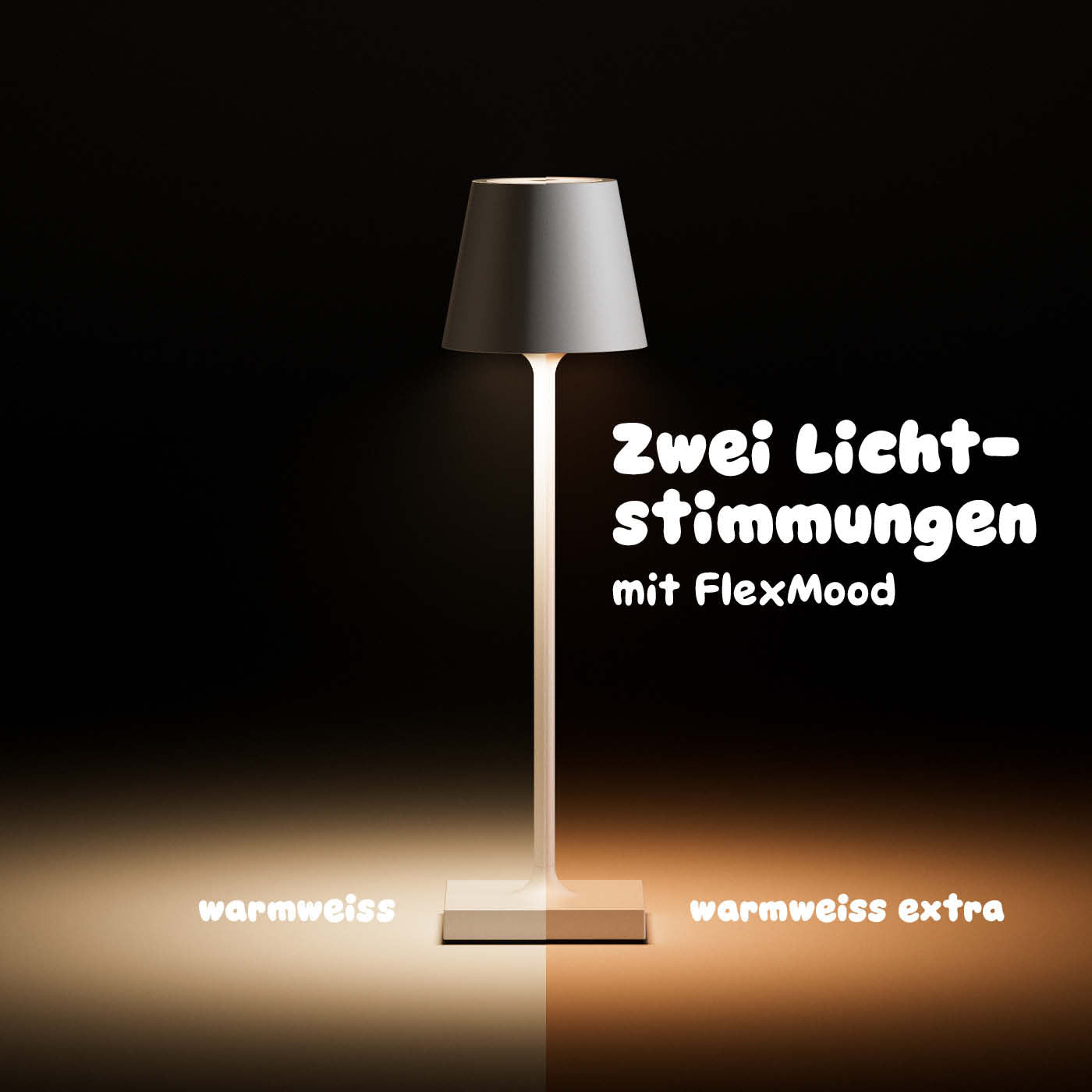 Nuindie pocket mit 2 verschiedenen Lichtstimmungen