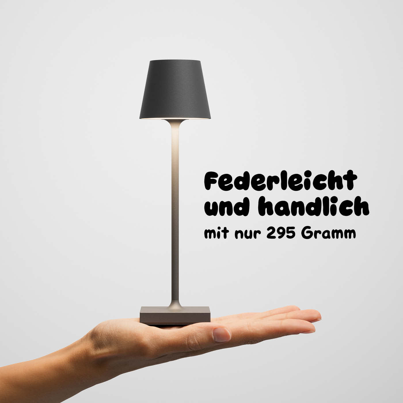 Federleicht: Sigor Nuindie pocket Akku-Leuchte #Farbe_Graphitgrau