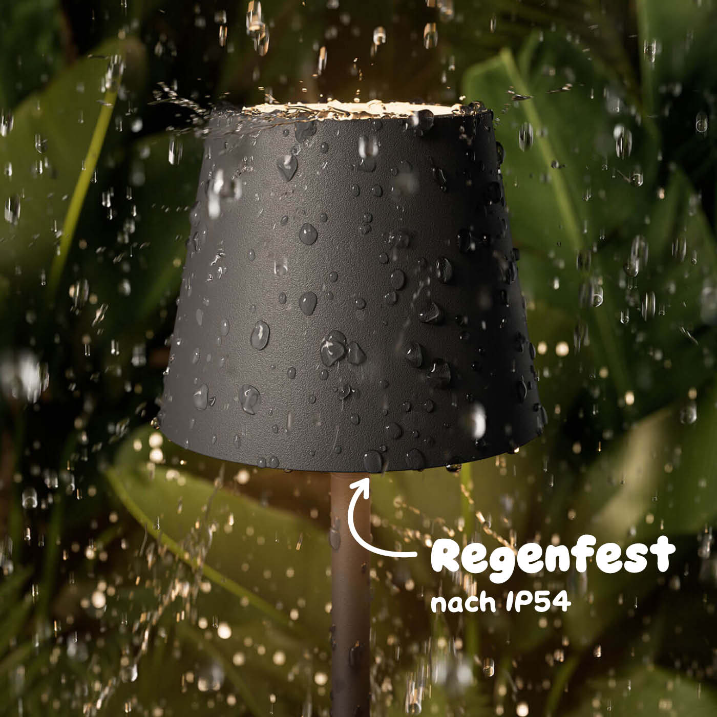 Regenfest: Sigor Nuindie pocket Akku-Leuchte #Farbe_Graphitgrau