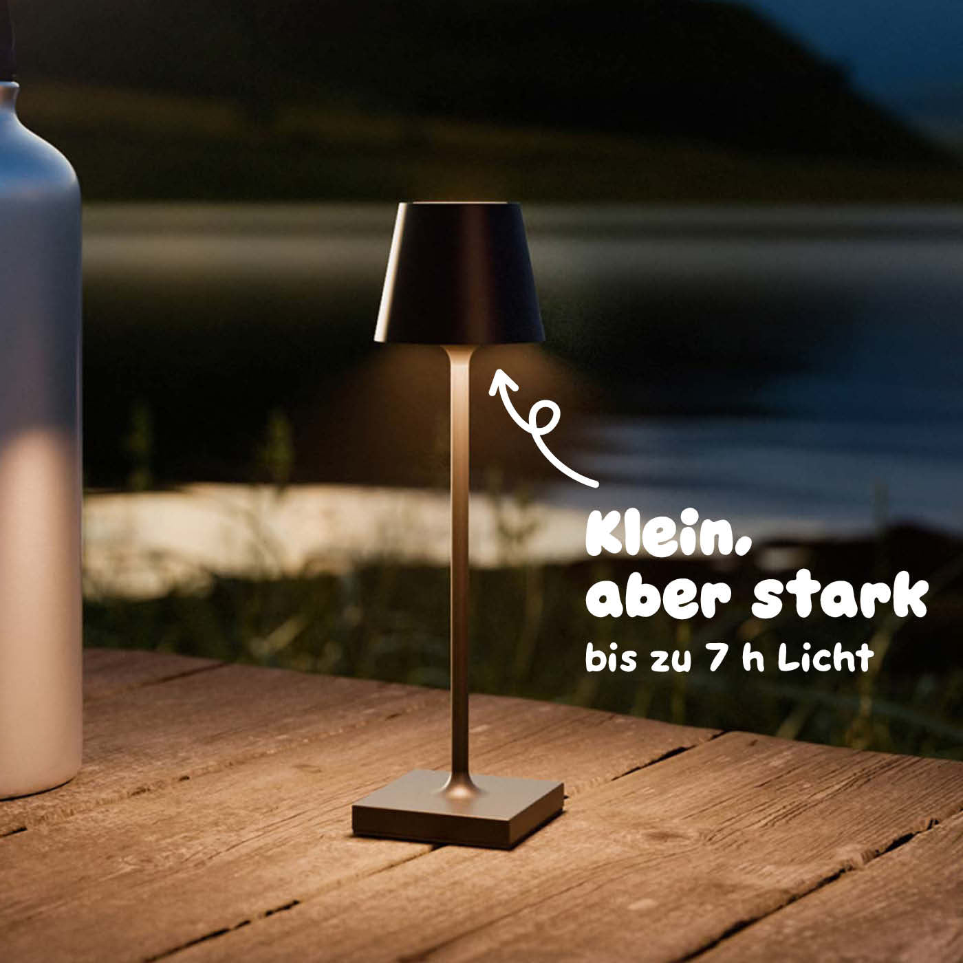 Starker Akku: Sigor Nuindie pocket Akku-Leuchte in #Farbe_Nachtschwarz