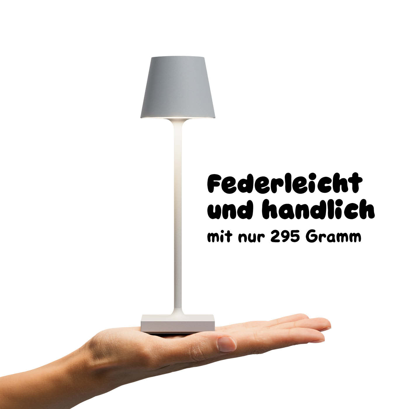 Federleicht: Sigor Nuindie pocket Akku-Leuchte in #Farbe_Nebelgrau