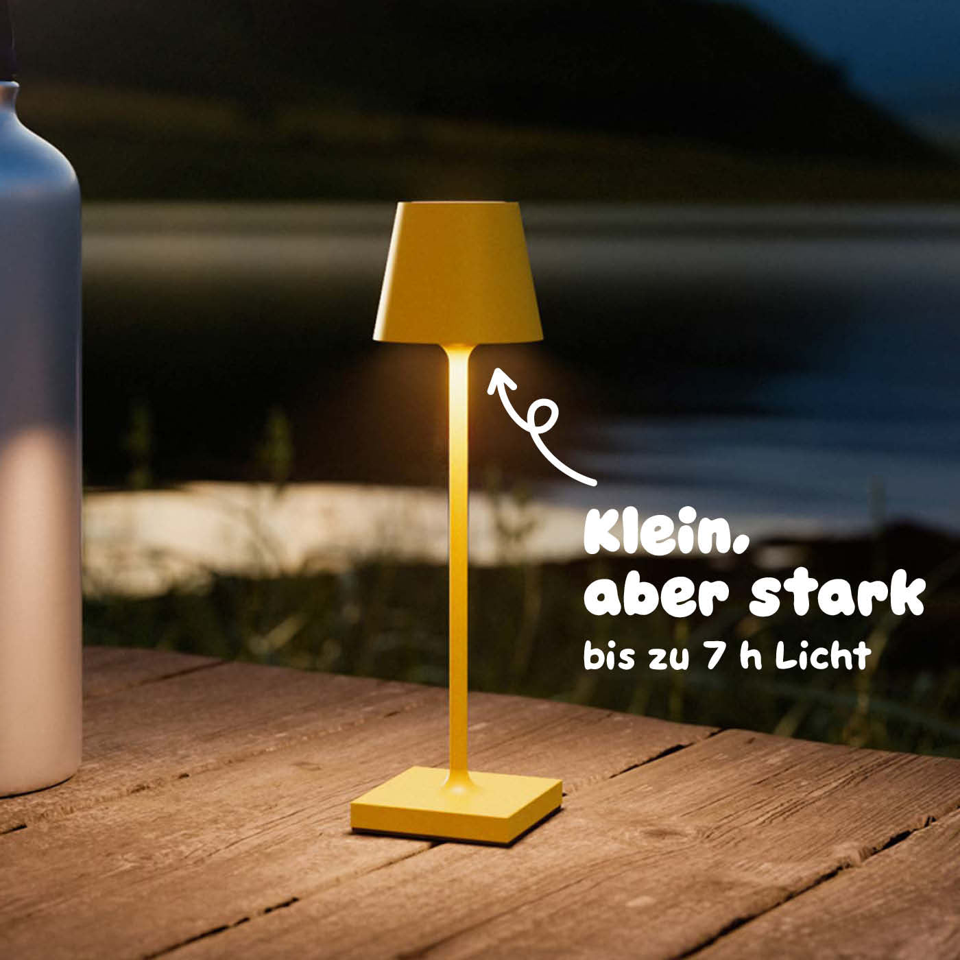 Starker Akku: Sigor Nuindie pocket Akku-Leuchte in #Farbe_Sonnengelb