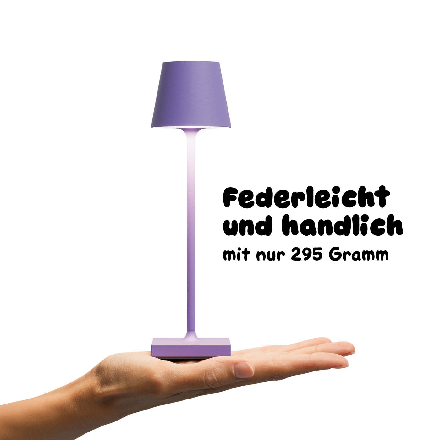 Federleicht: Sigor Nuindie pocket Akku-Leuchte in #Farbe_Veilchenlila