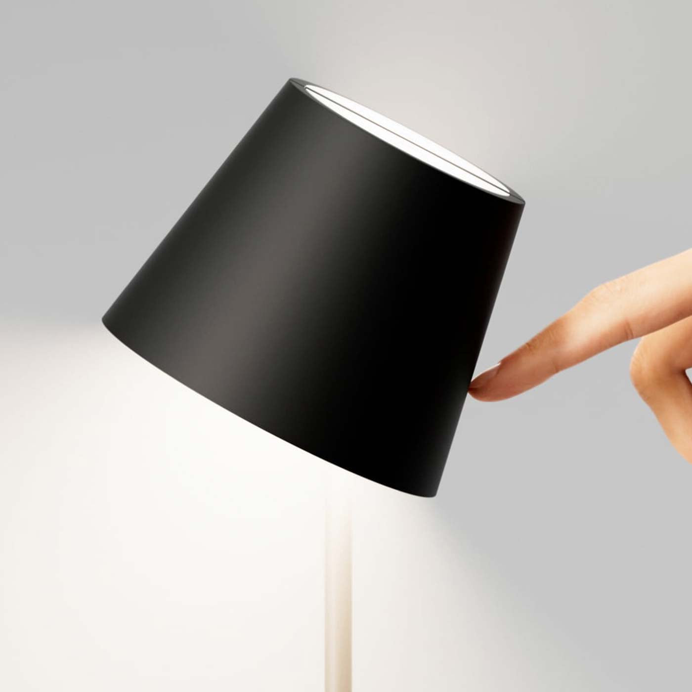 Sigor Nuindie tango Akku-Tischleuchte #Farbe_Nachtschwarz