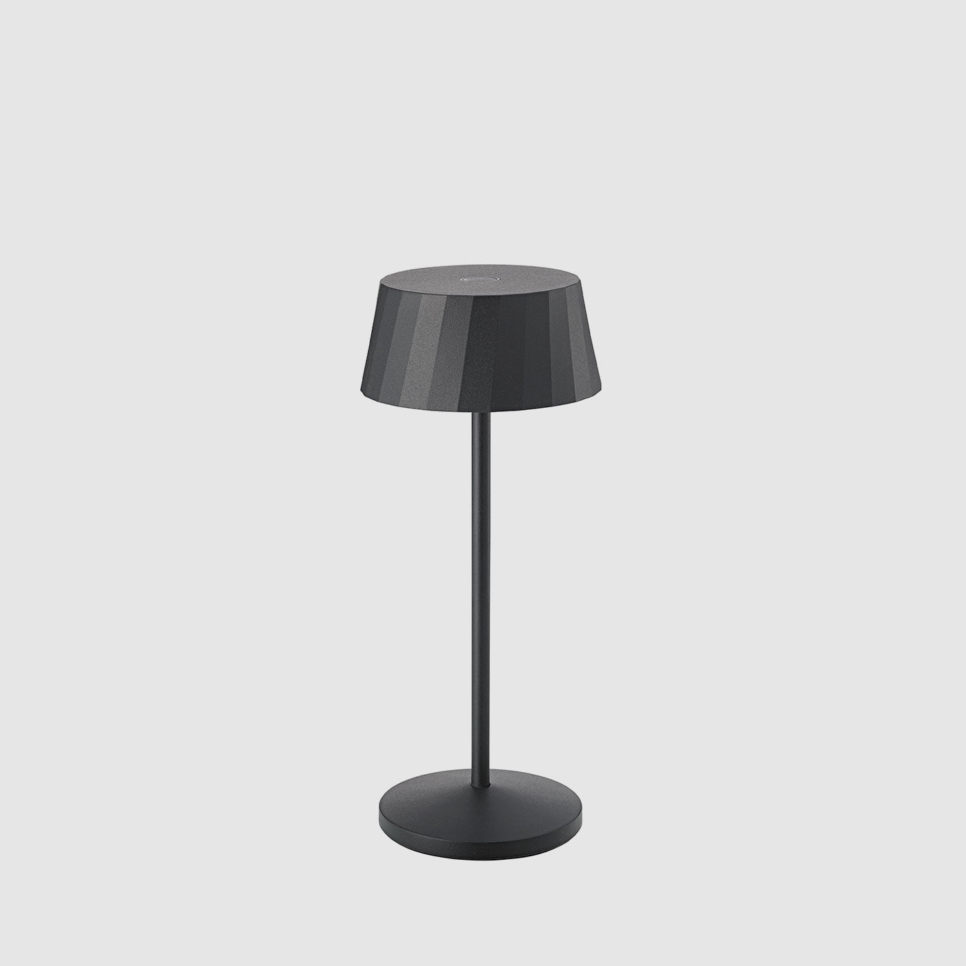 Sigor Facetta Akku-LED-Tischleuchte #Farbe_Nachtschwarz
