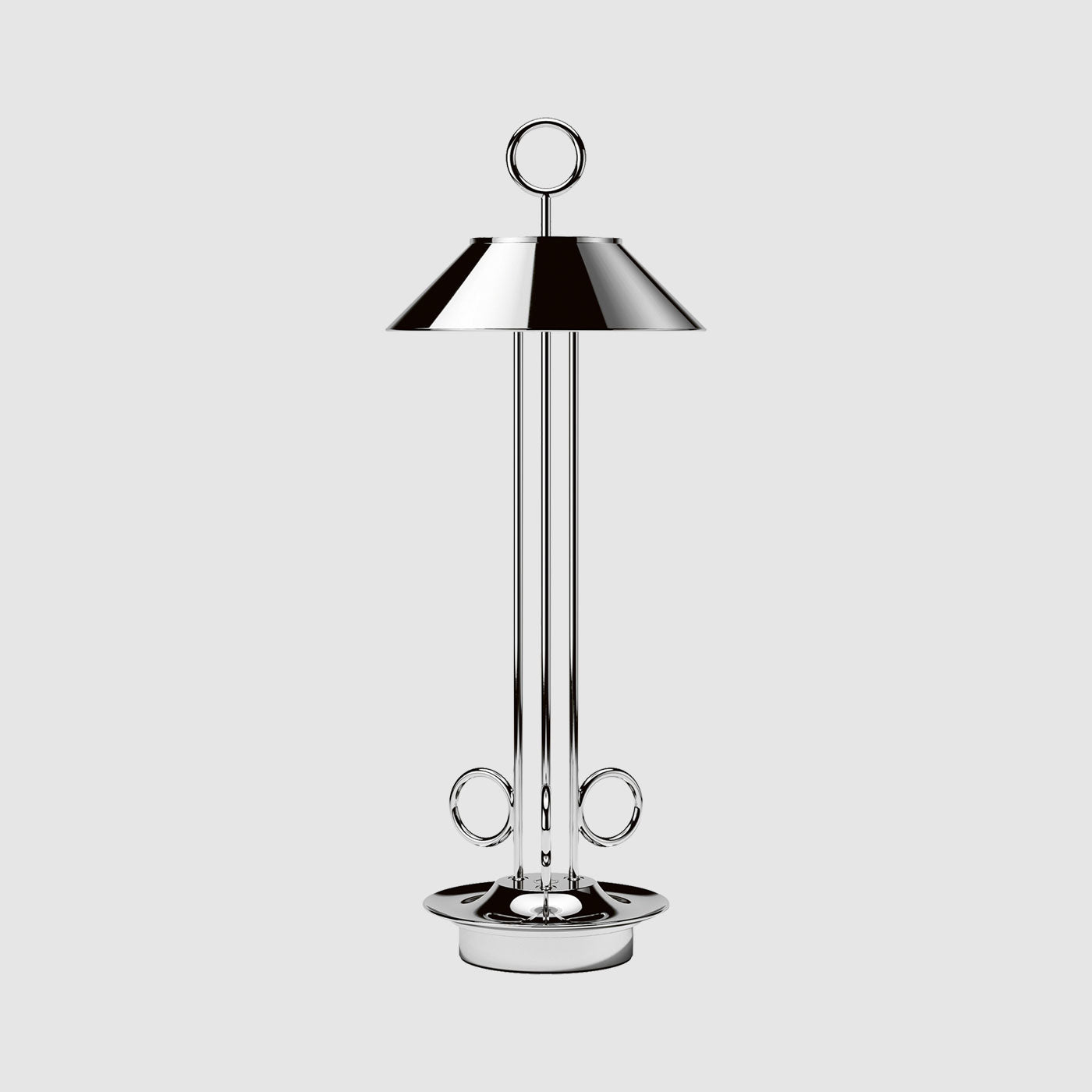 Sigor Nudiderot Akku-Tischleuchte #Farbe_chrome