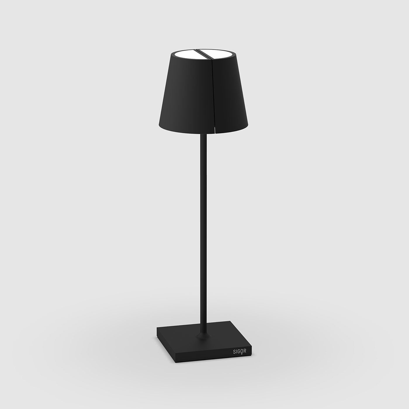 Sigor Nuindie tango Akku-Tischleuchte #Farbe_Nachtschwarz