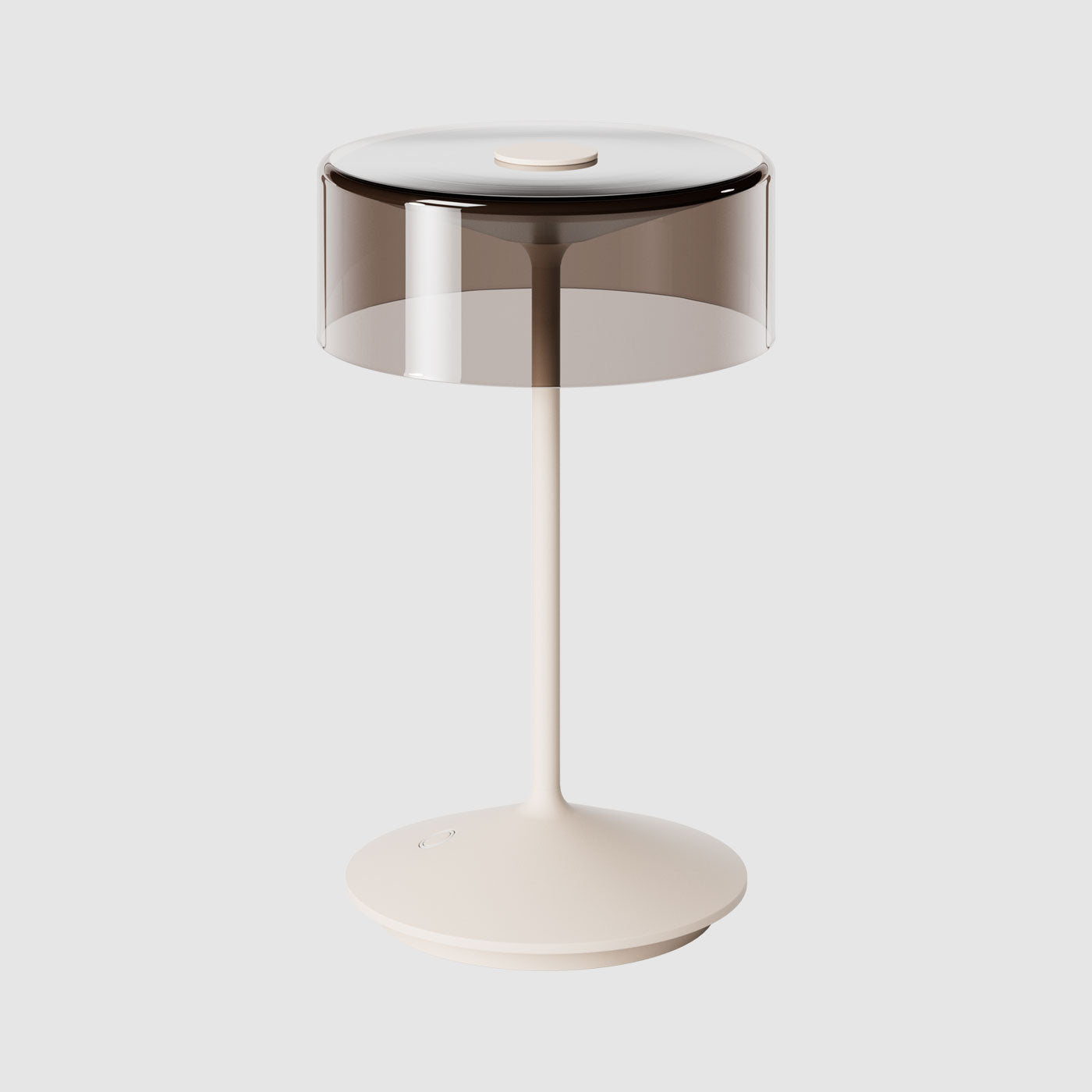 Sigor Numotion Akku-Tischleuchte mit Glasschirm in #Farbe_Dünenbeige