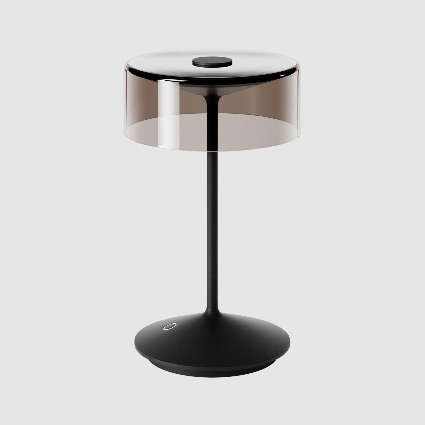 Sigor Numotion Akku-Tischleuchte mit Glasschirm in #Farbe_Nachtschwarz