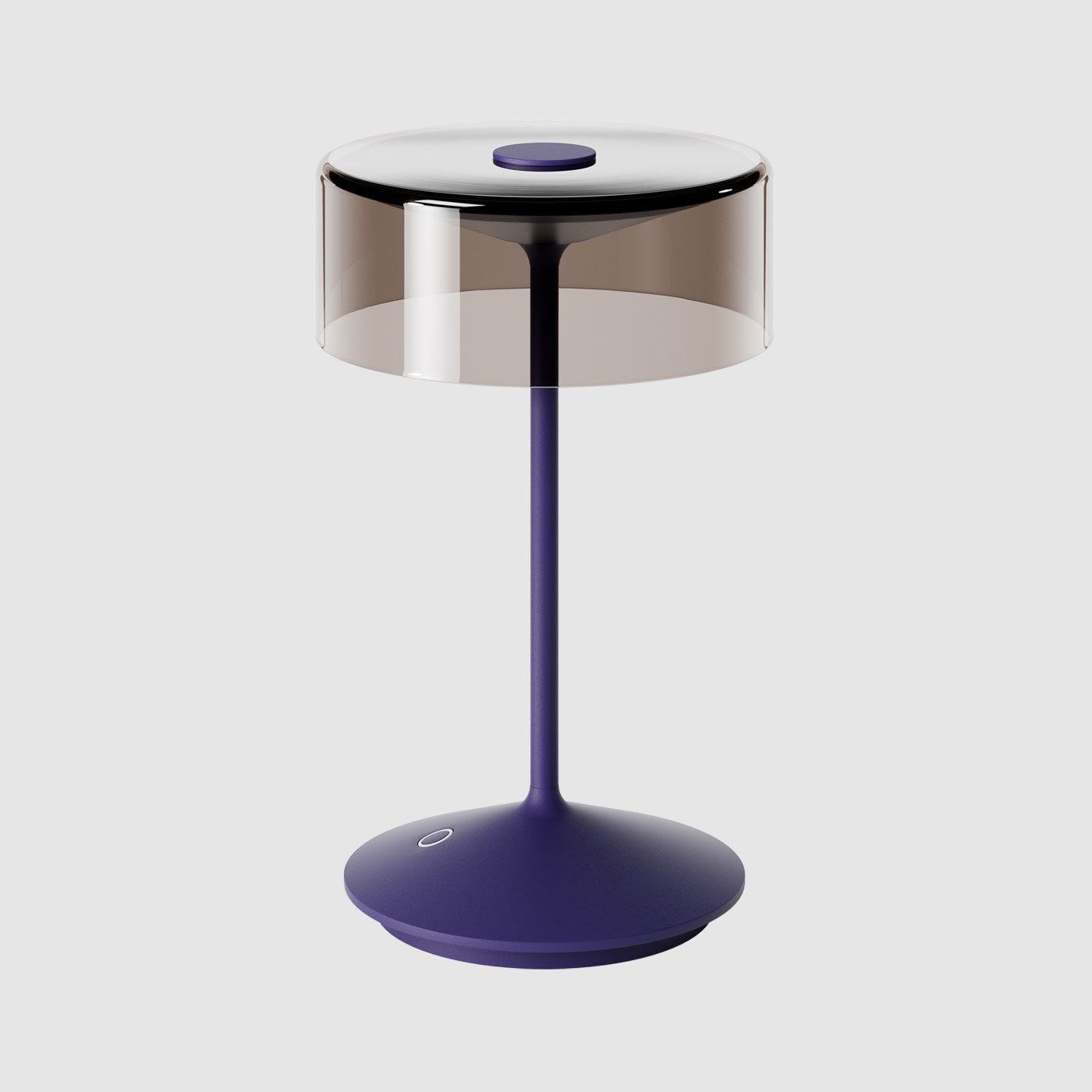 Sigor Numotion Akku-Tischleuchte mit Glasschirm in #Farbe_Pflaumenblau