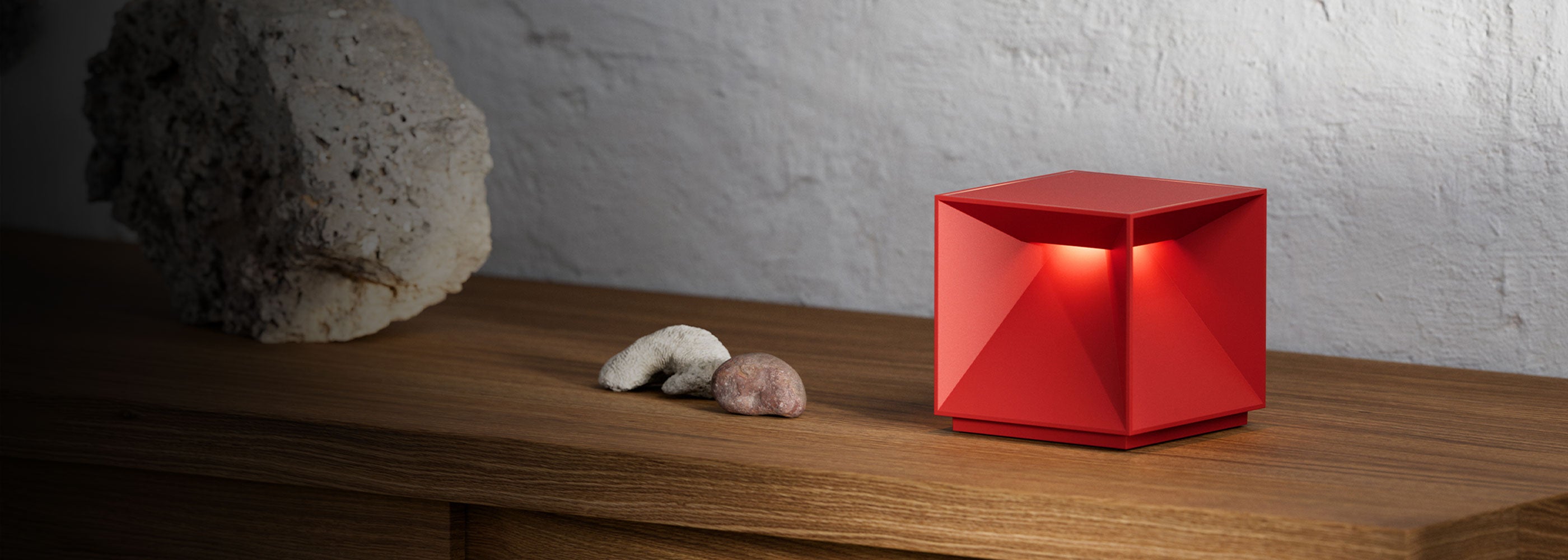 Sigor Nutalis Akku-Tischleuchte in feuerrot