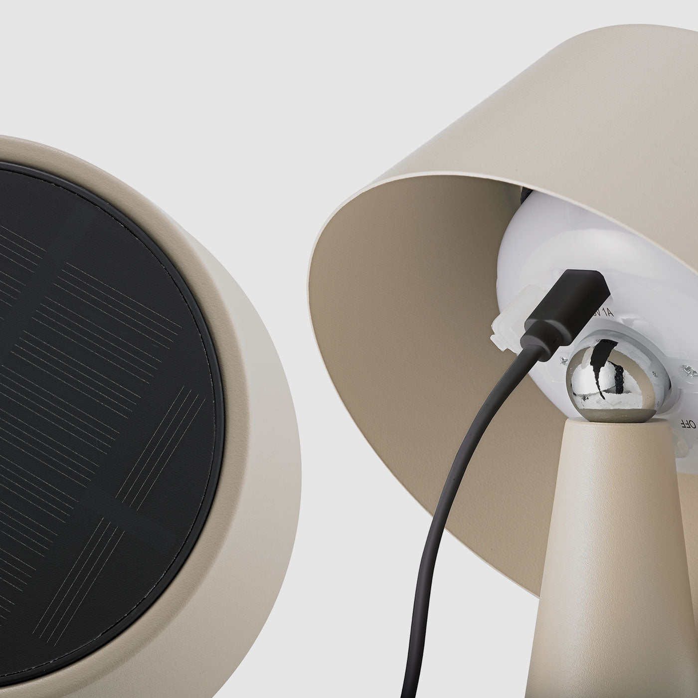 Die Sigor Solino kann über das integrierte Solarpanel oder einfach per USB-C geladen werden