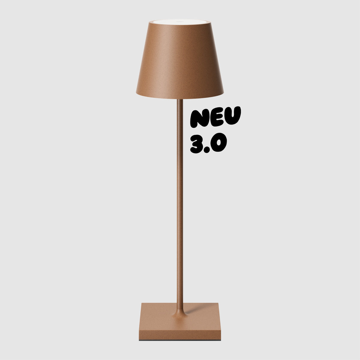 Sigor Nuindie 3.0 Akku-Tischleuchte in #Farbe_Mokkabraun