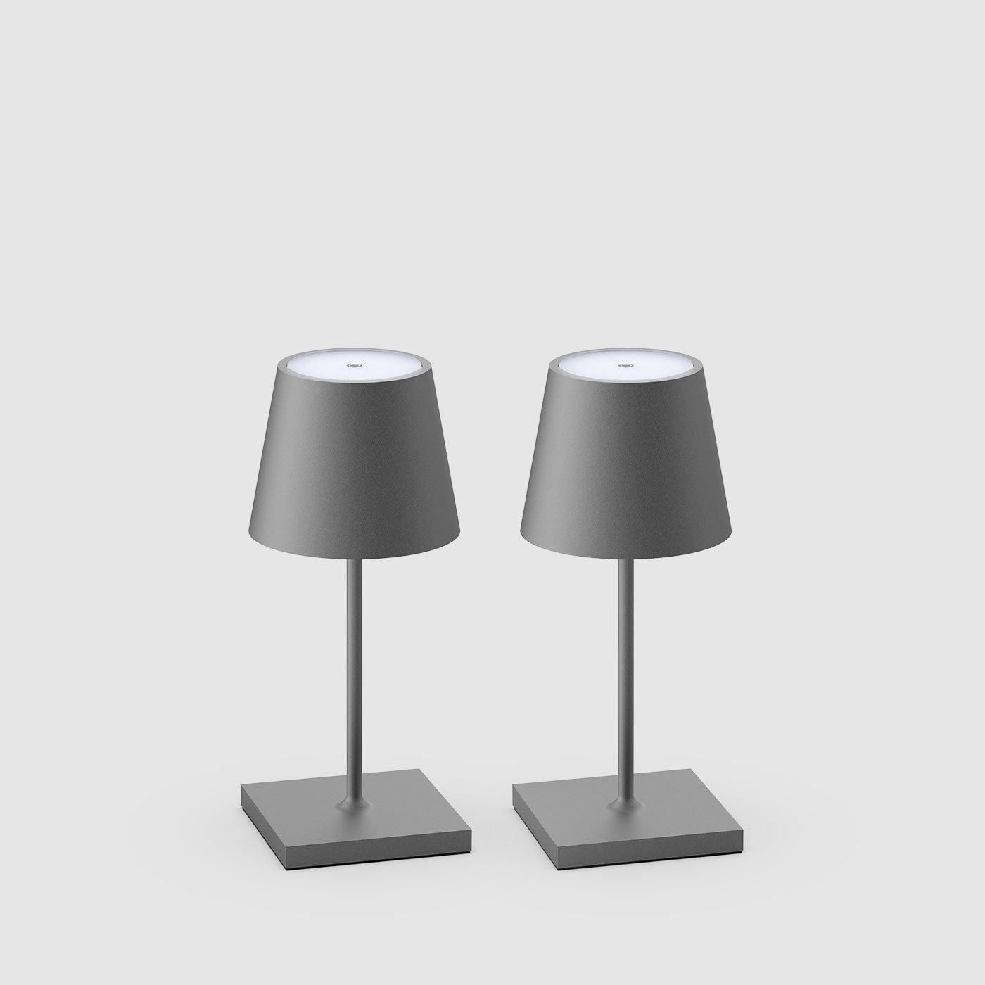 Sigor Nuindie Mini 2.0 Akku-Tischleuchte im Sparset #Farbe_Graphitgrau