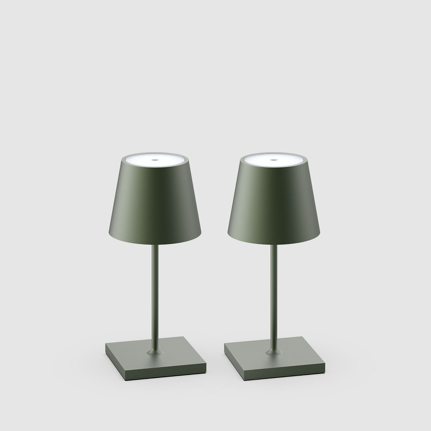 Sigor Nuindie Mini 2.0 Akku-Tischleuchte in Sparset #Farbe_Tannengrün