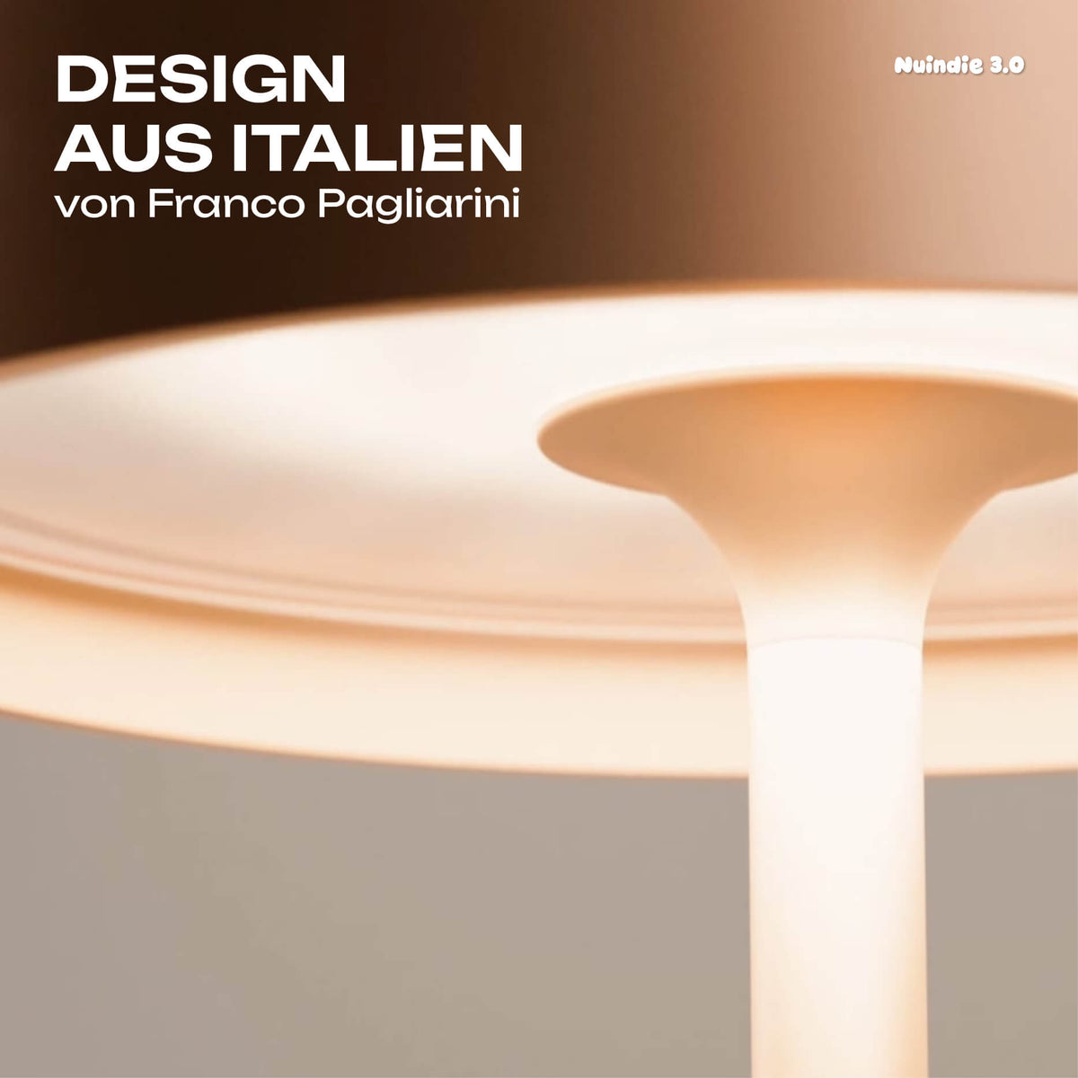 Die Nuindie wurde vom italienischen Desiger Franco Pagliarini gestaltet
