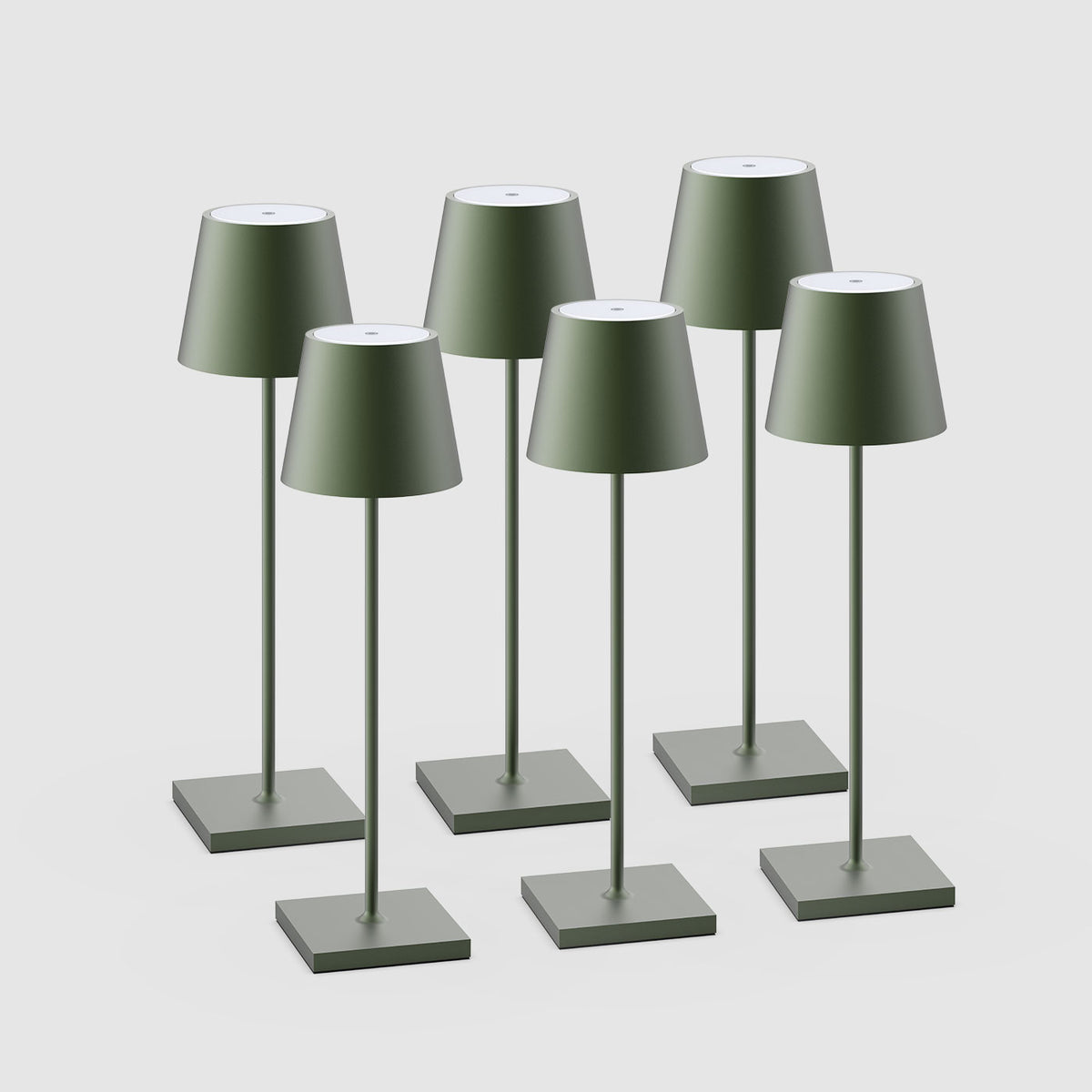 Produktbild von SIGOR Numotion - Dimmbare LED Akku-Tischleuchte Indoor & Outdoor, IP54 Spritzwassergeschützt, Höhe 26,5 Cm, Aufladbar Mit Easy Connect, 12 H Leuchtdauer, Schneeweiß