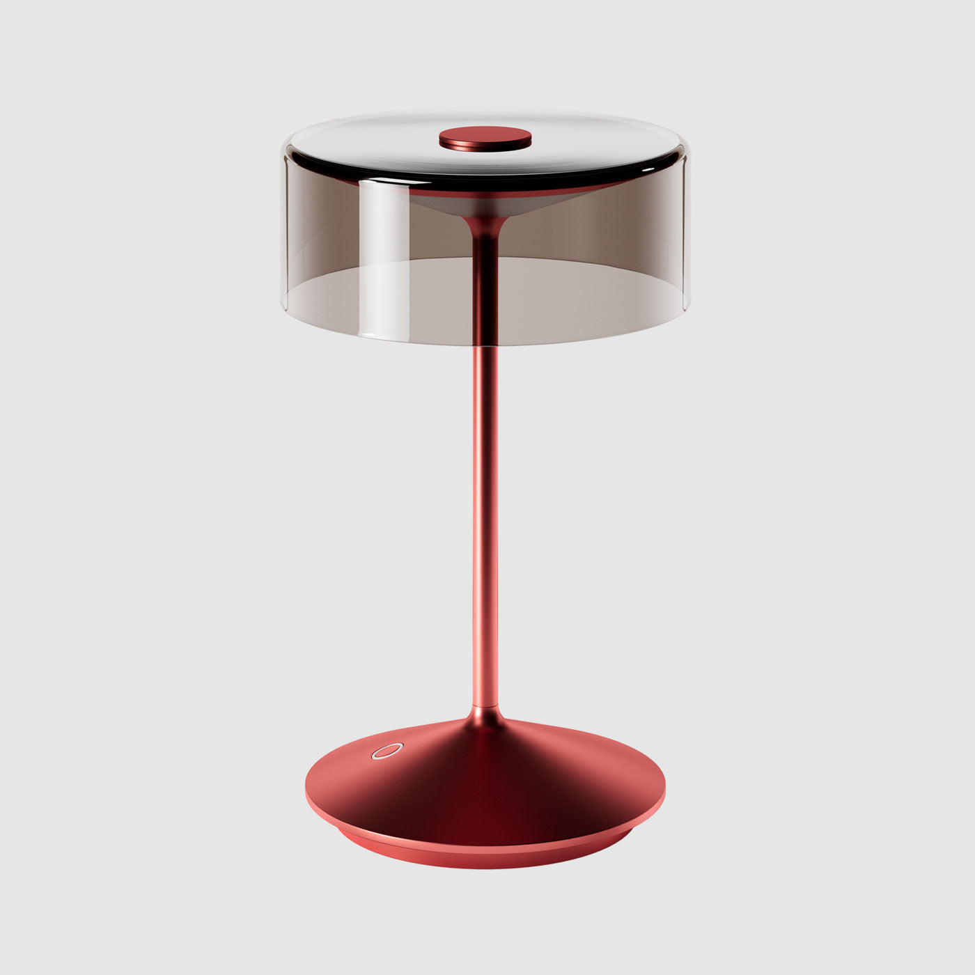 Sigor Numotion Akku-Tischleuchte mit Glasschirm in #Farbe_Kirschrot