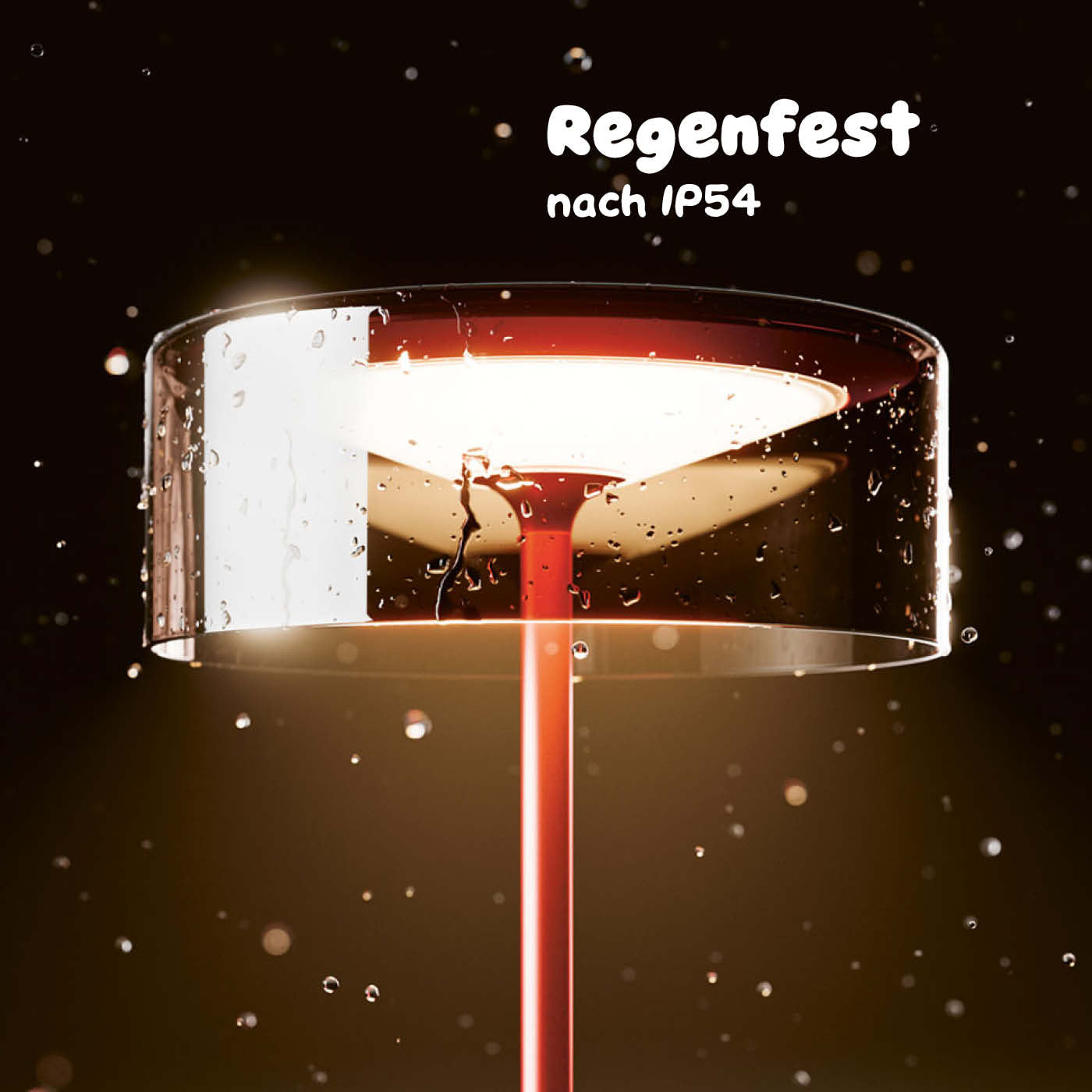 Regenfest nach IP54