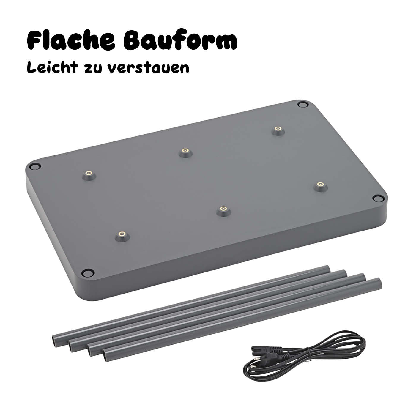 Flache Bauform: easy-connect puk 6-Fach Charger