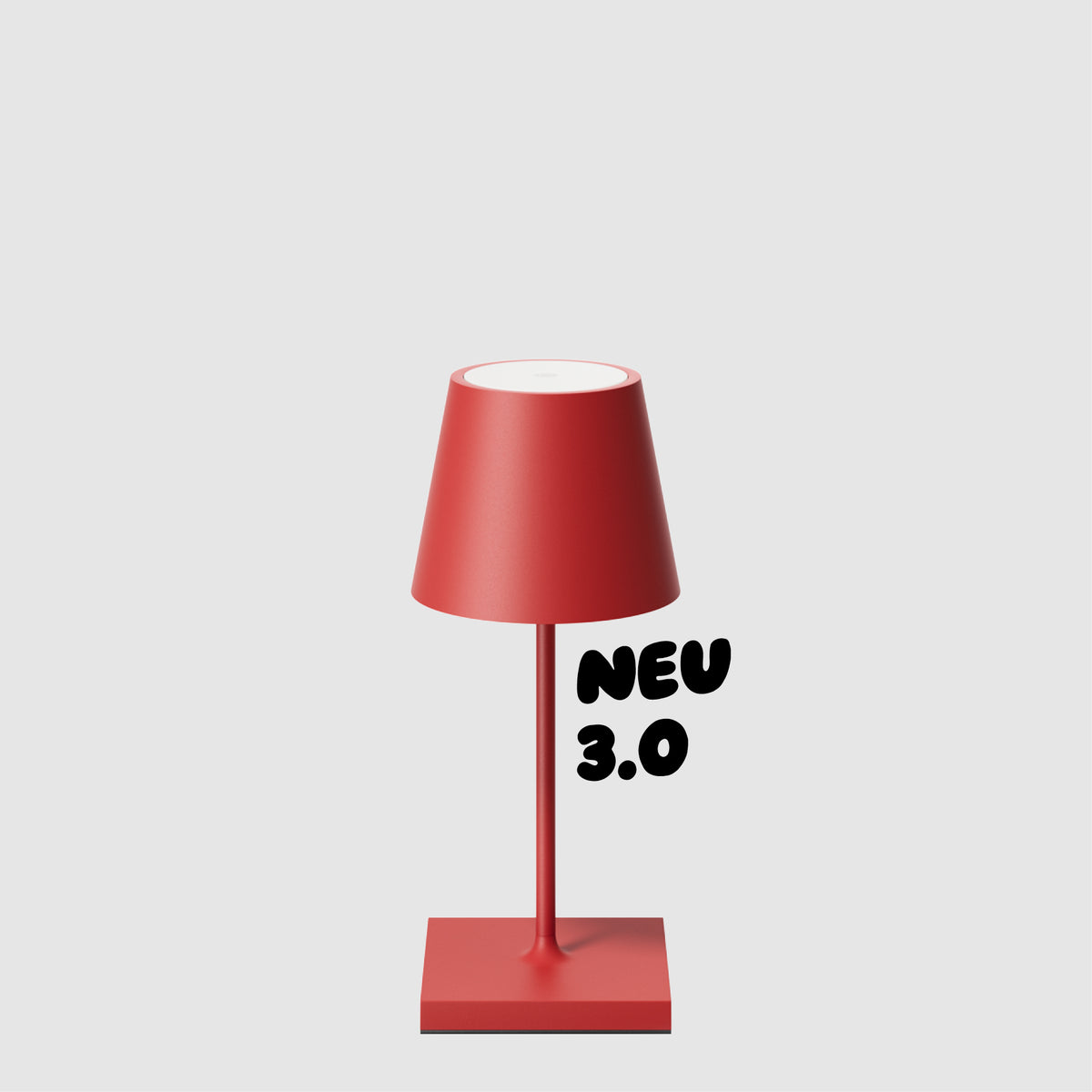 Sigor Nuindie 3.0 Mini Akku-Tischleuchte in #Farbe_Feuerrot