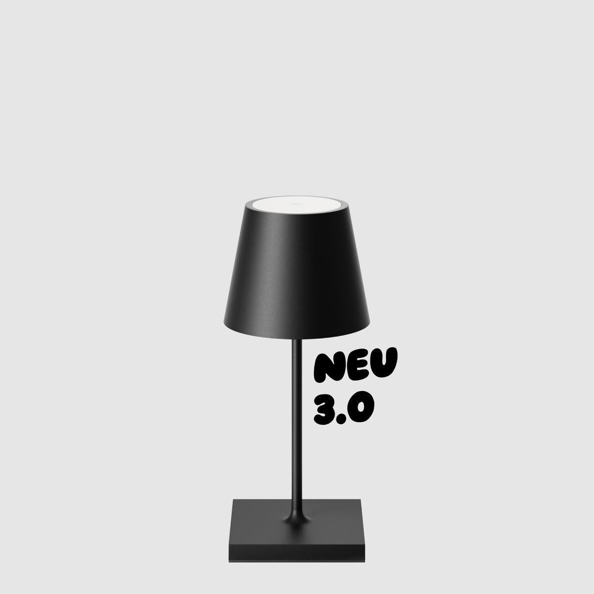 Sigor Nuindie 3.0 Mini Akku-Tischleuchte in #Farbe_Nachtschwarz