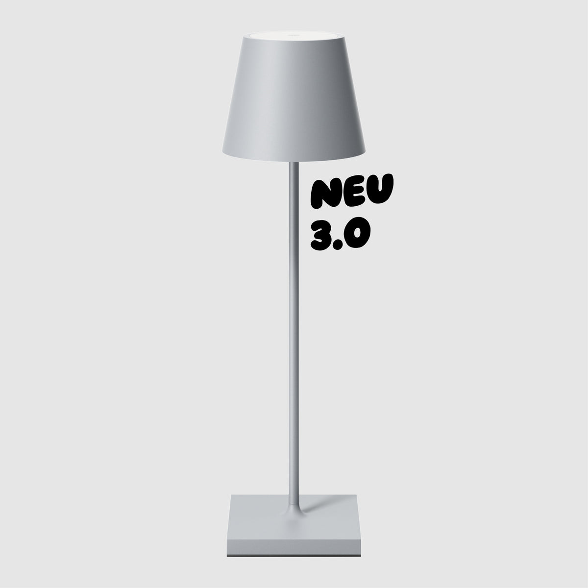 Sigor Nuindie 3.0 Akku-Tischleuchte in #Farbe_Nebelgrau